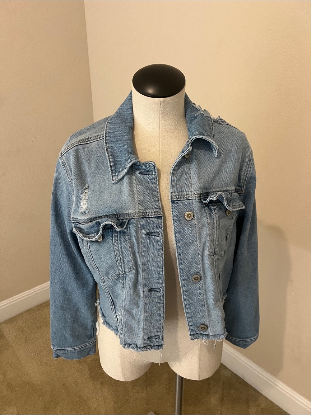 Hollister Light Blue Denim Jacket